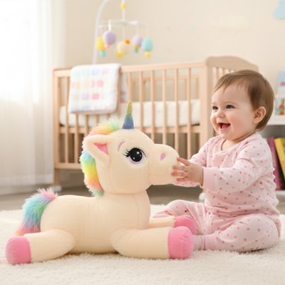 Licorne peluche