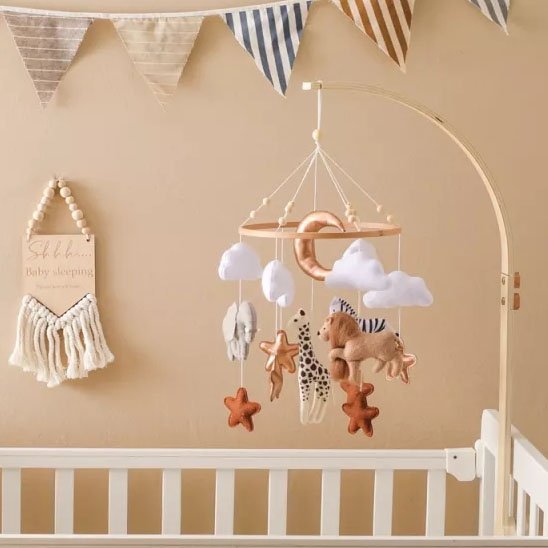 Mobile bebe | Musical Éveil Sensoriel - Tchoupilou